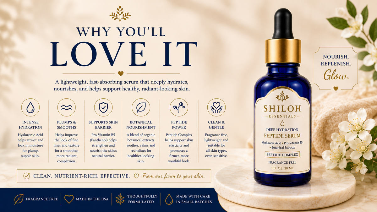 Deep Hydrating - Peptide Serum