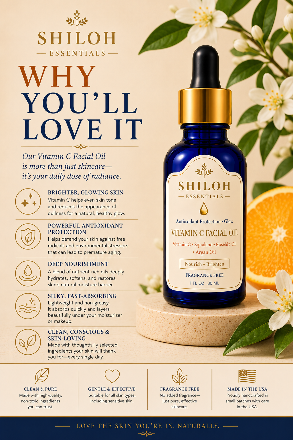 Brightening Vitamin C - Facial Oil